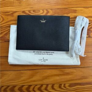 Kate Spade Black Clutch